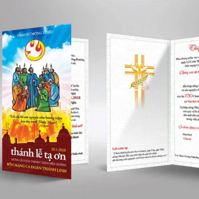 Thiệp Mời Thánh Lễ